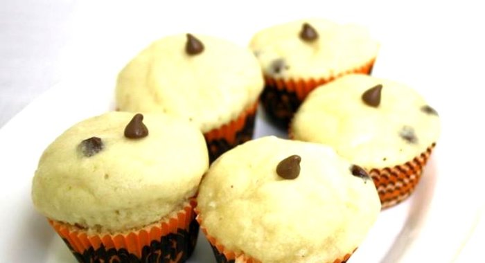 Банановые кексы в микроволновке