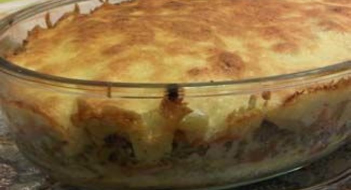 Мясная запеканка