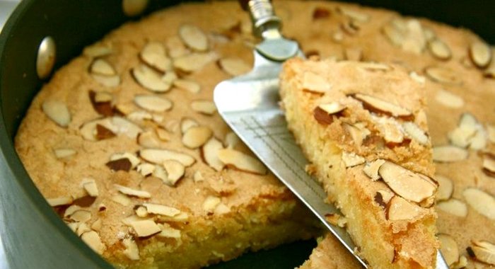 Шведский миндальный пирог