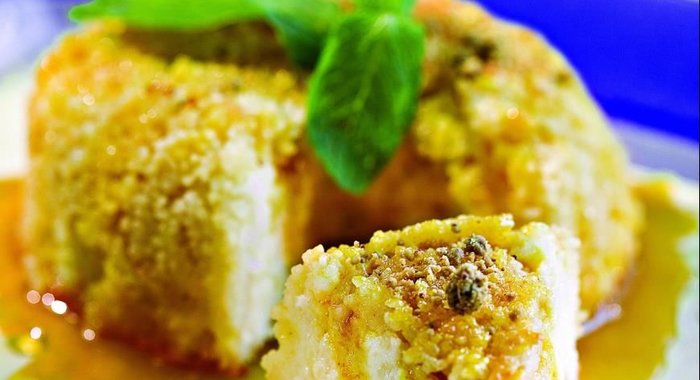 Иерусалимская кодафа с шафрановым сиропом