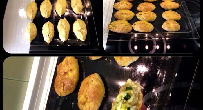 Дрожжевые пирожки в духовке