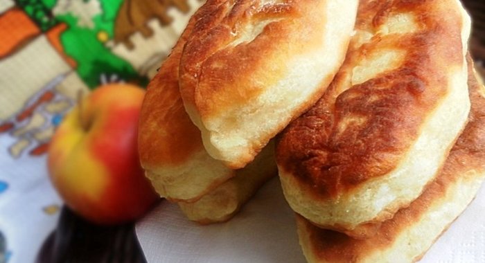 Постные пирожки с картошкой