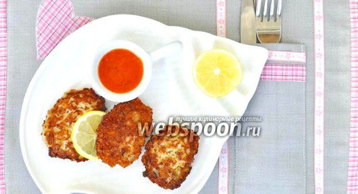 Котлеты из кальмаров