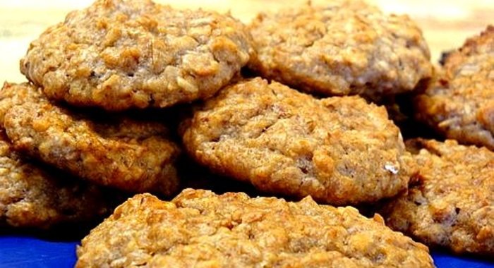 Постное печенье из овсяных хлопьев
