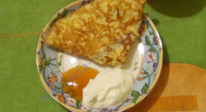 Блины пшенные