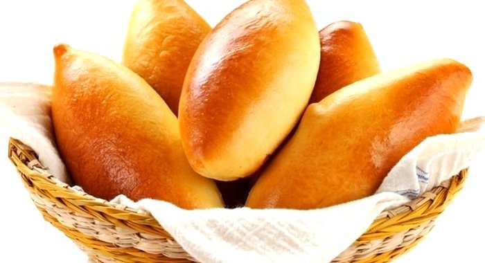 Пирожки с горохом в духовке