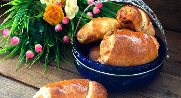 Рулеты с ветчиной