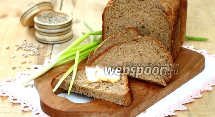 Хлеб пшенично-ржаной в хлебопечке