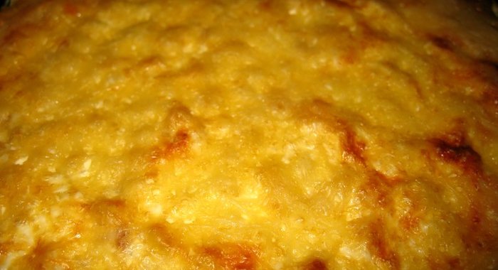 Куриная запеканка с овощами и сметаной