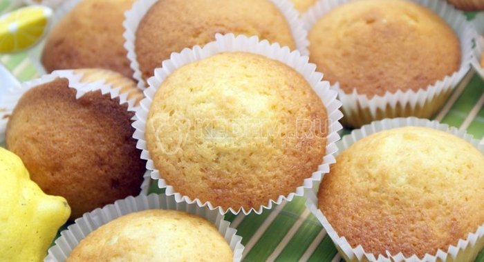 Лимонные кексы
