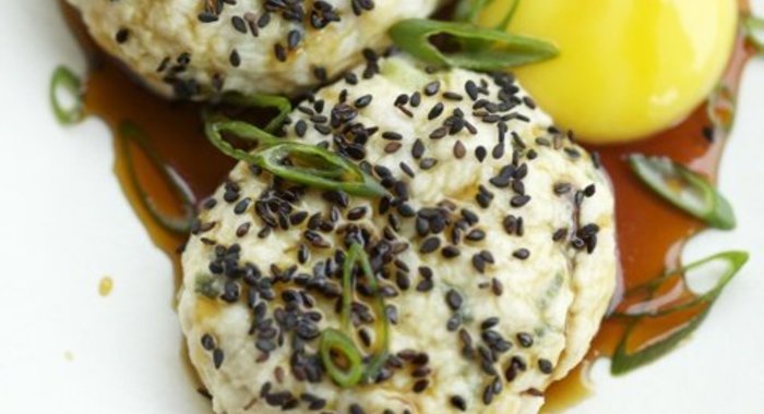 Куриные котлеты на пару в японском стиле