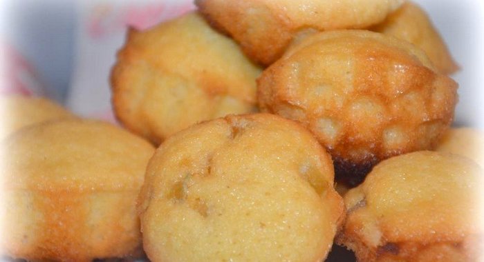 Кексы с арбузными цукатами