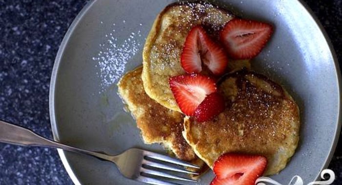 Оладьи из овсяных хлопьев