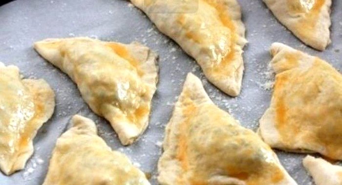 Пирожки с луком