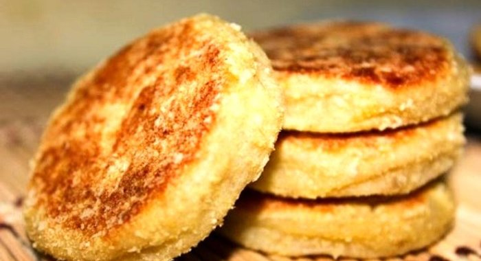 Творожно-банановое печенье