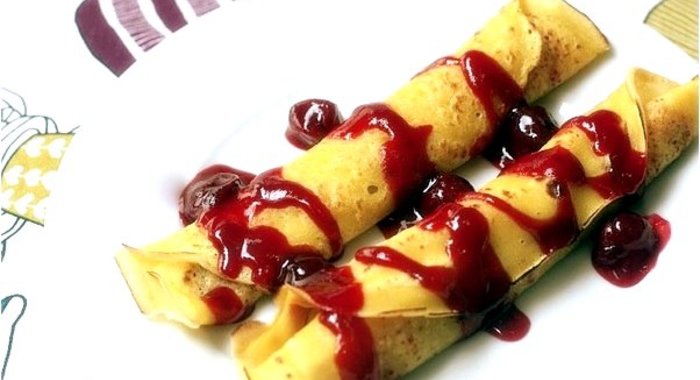 Постные блины на минеральной воде