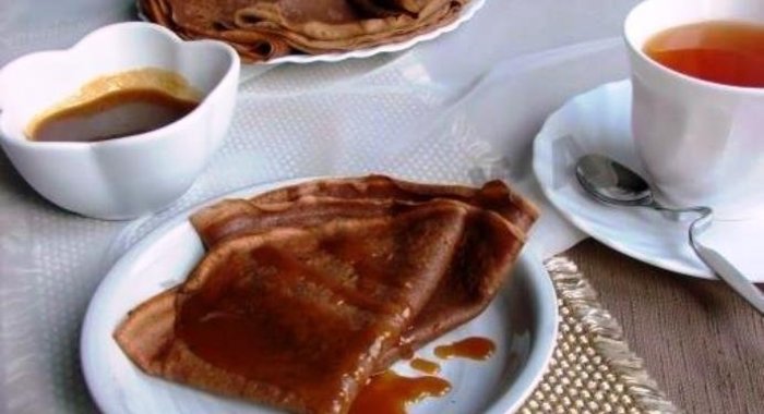 Блинчики с какао