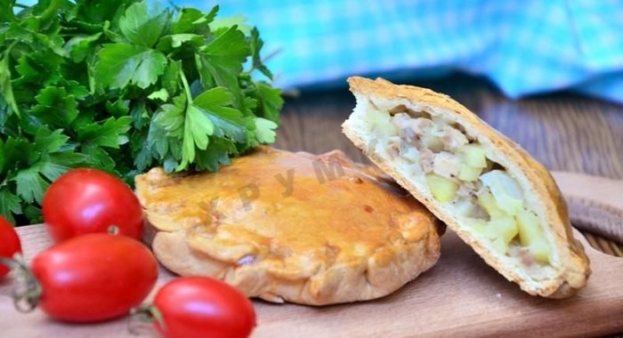 Пирожки на сметане Элеш с курицей