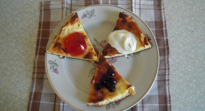 Запеканка творожная с манкой в духовке