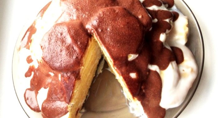 Быстрый торт «Черепаха» со сметанным кремом