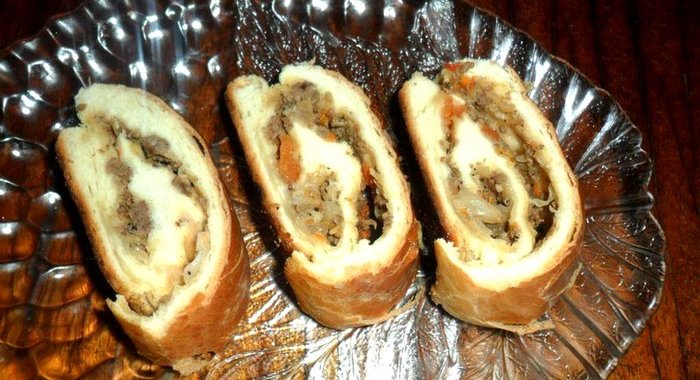 Рулет с мясом