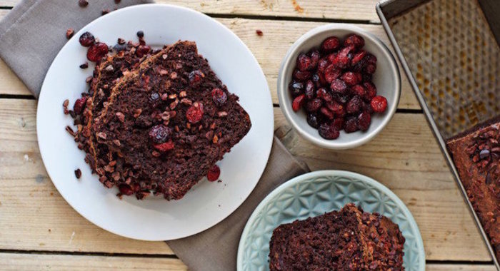 Веганский шоколадный кекс