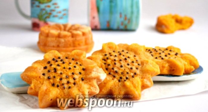 Морковные кексы — детские