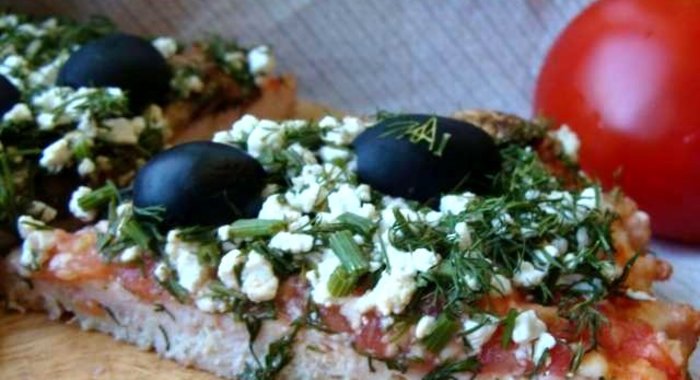 Пицца без муки