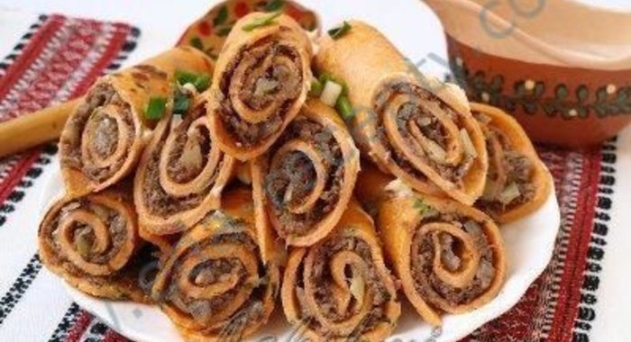 Томатные блинчики