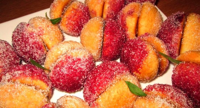 Печенье Персики