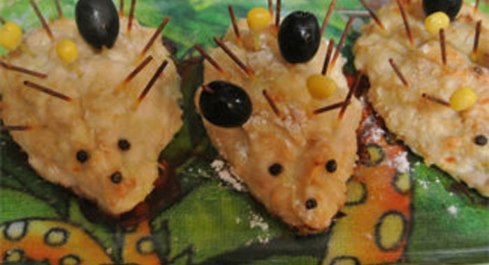 Котлетки Ежики