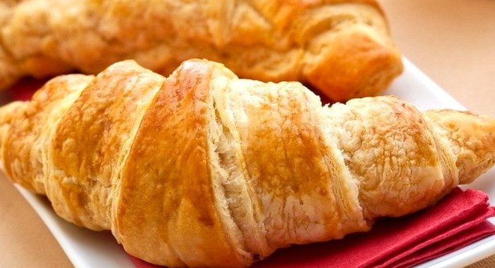 Круассаны с яблоками