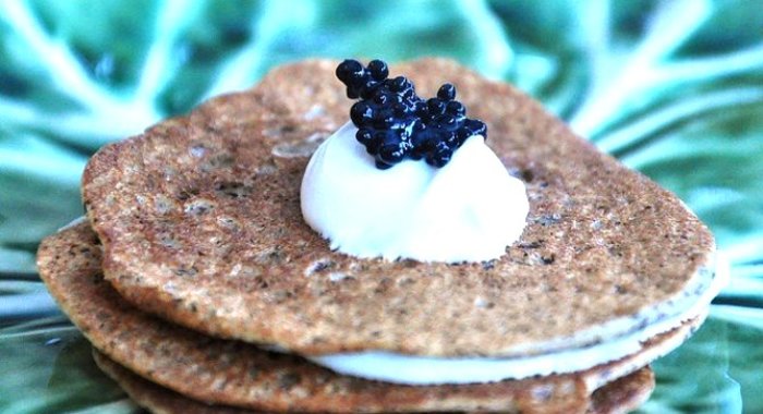 Блинчики из ржаной муки