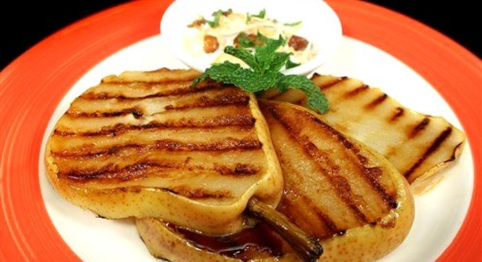 Груши на гриле