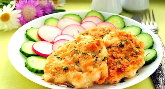 Венские котлеты из куриного филе