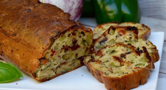 Кекс с овощами