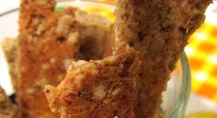 Овсяные печенья с сыром