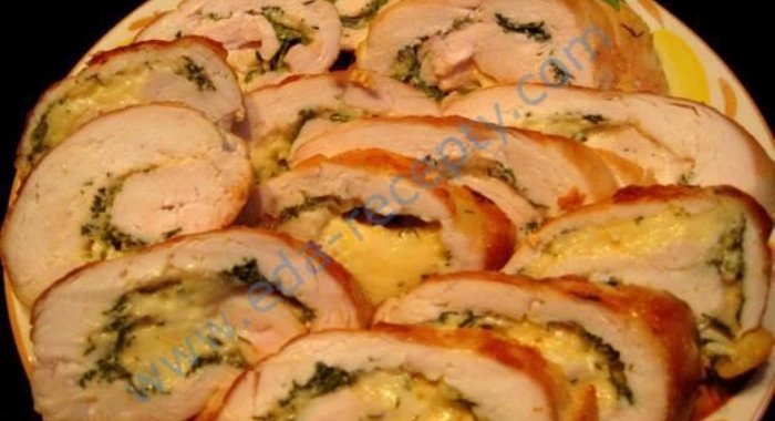 Куриный рулет