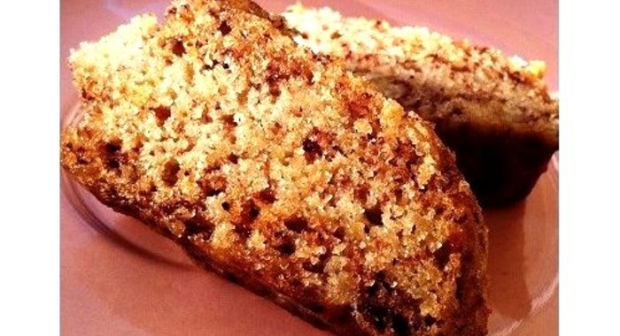 Веганский ореховый кекс