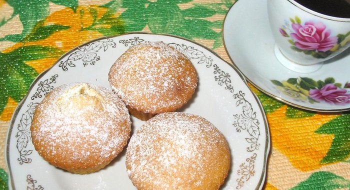 Медовые кексы с изюмом