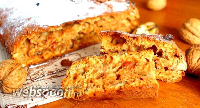 Кекс с хурмой