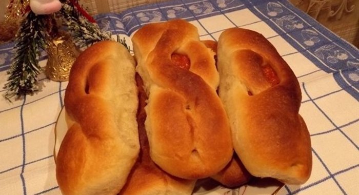 Пирожки с курагой в духовке