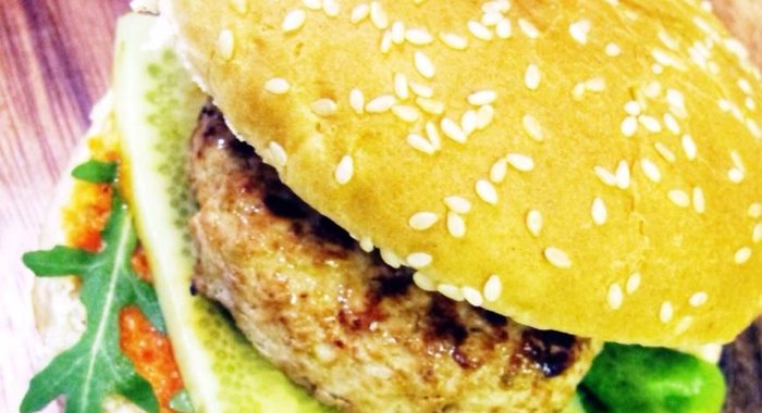 Котлеты из индейки с овощами