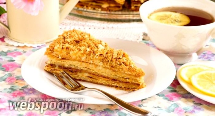 Слоёный торт