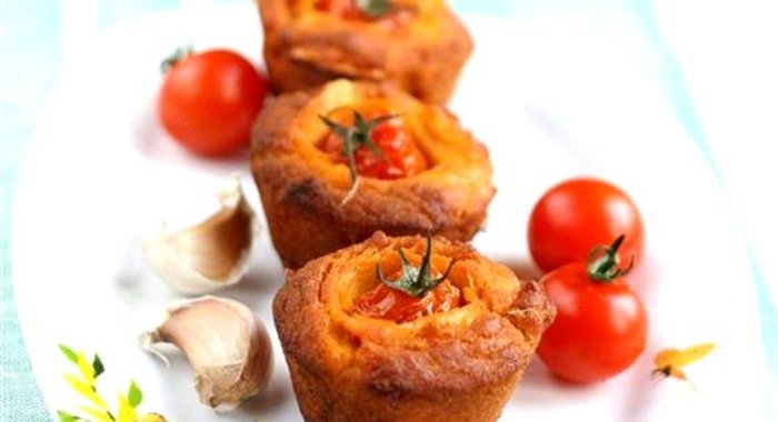 Кексы-пиццы