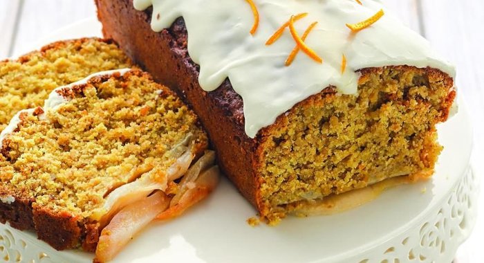 Грушевый кекс на оливковом масле