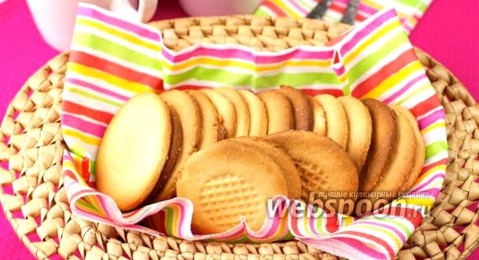 Бисквитное печенье