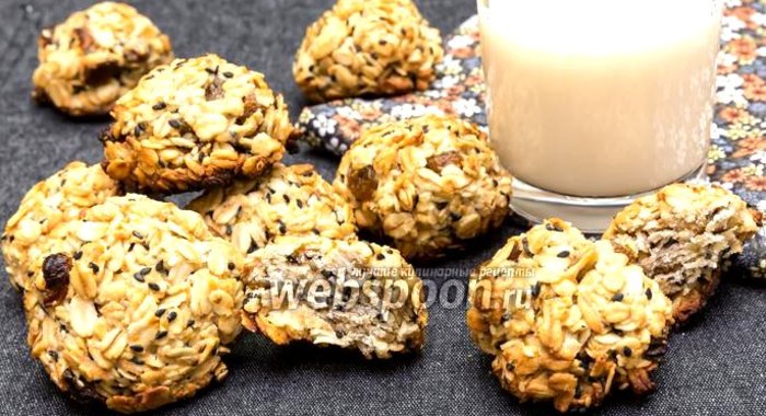 Овсяное печенье с имбирём