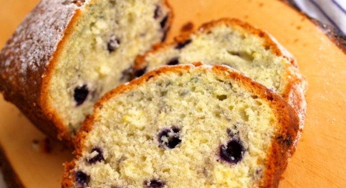 Черничный кекс