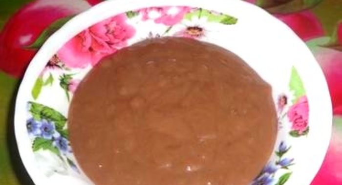 Нутелла c красным вином и шоколадом